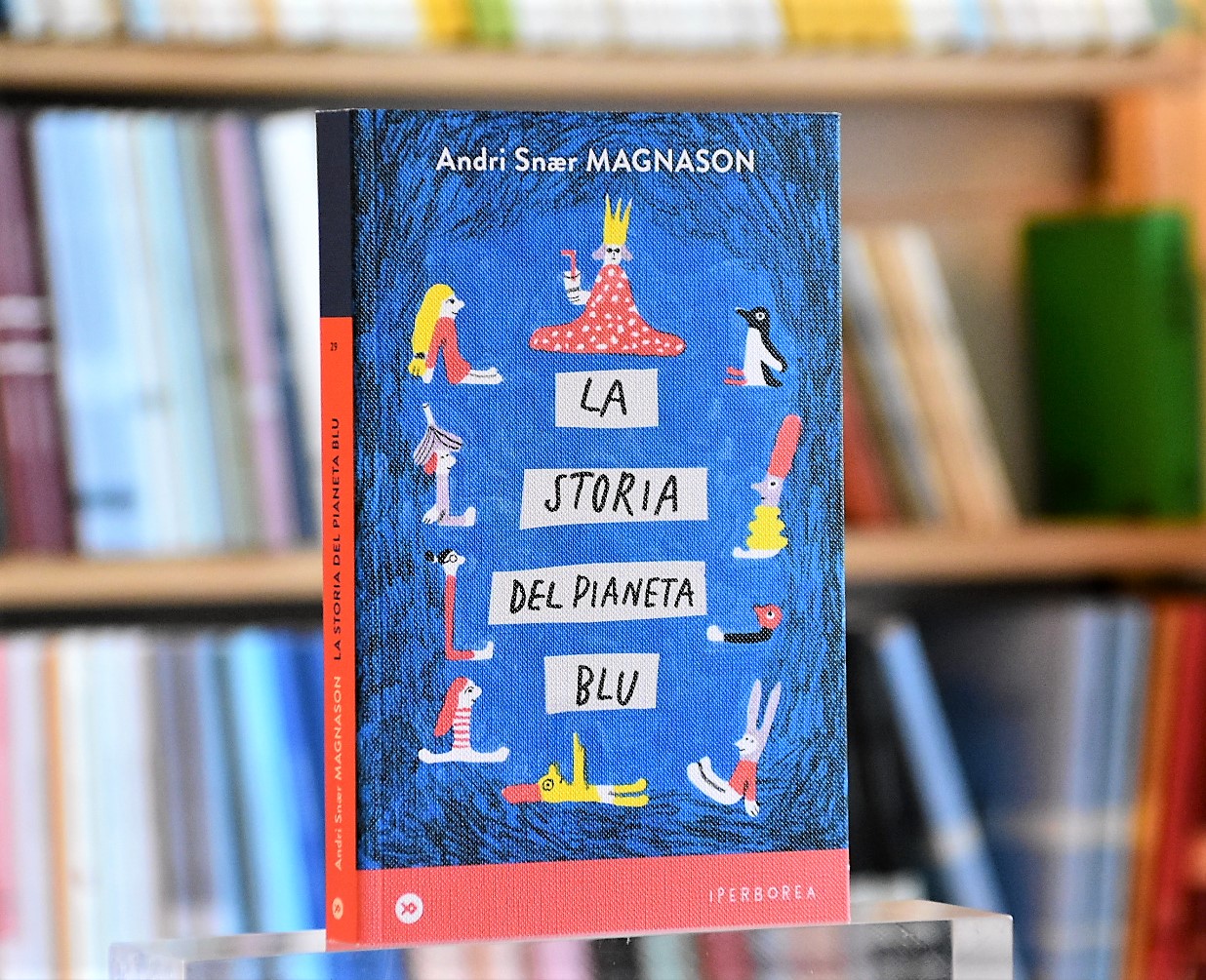 Copertina La storia del pianeta blu Copertina La storia del pianeta blu