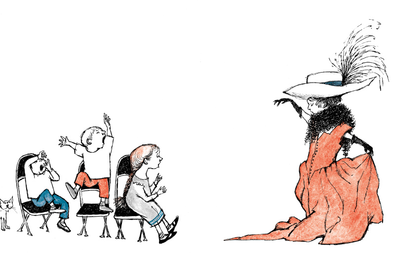 Immagini dal libro Il segreto di rosie di Maurice Sendak