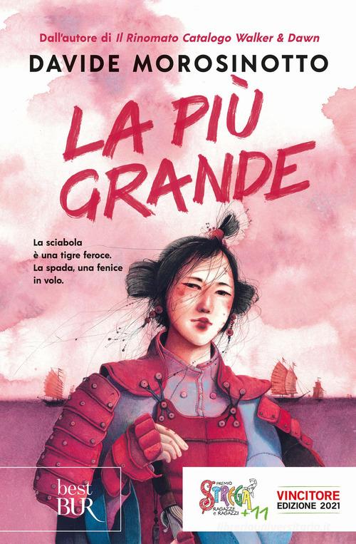 Copertina di La più grande di Davide Morosinotto