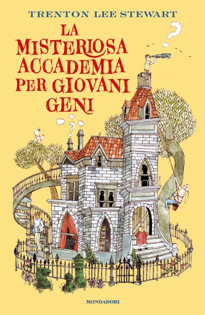 copertina di La misteriosa accademia per giovani geni di Trenton Lee Stewart