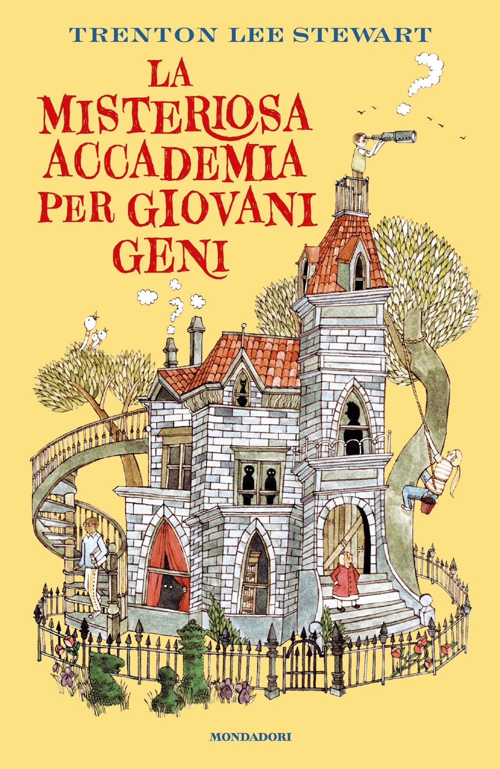 copertina di La misteriosa accademia per giovani geni di Trenton Lee Stewart