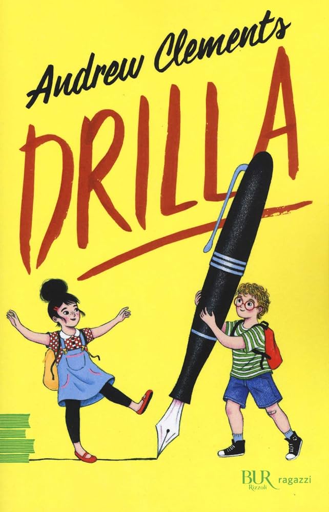 Copertina di Drilla di Andrew Clements