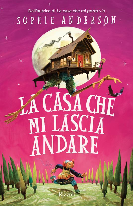 copertina di La casa che mi lascia andare di Sophie Anderson